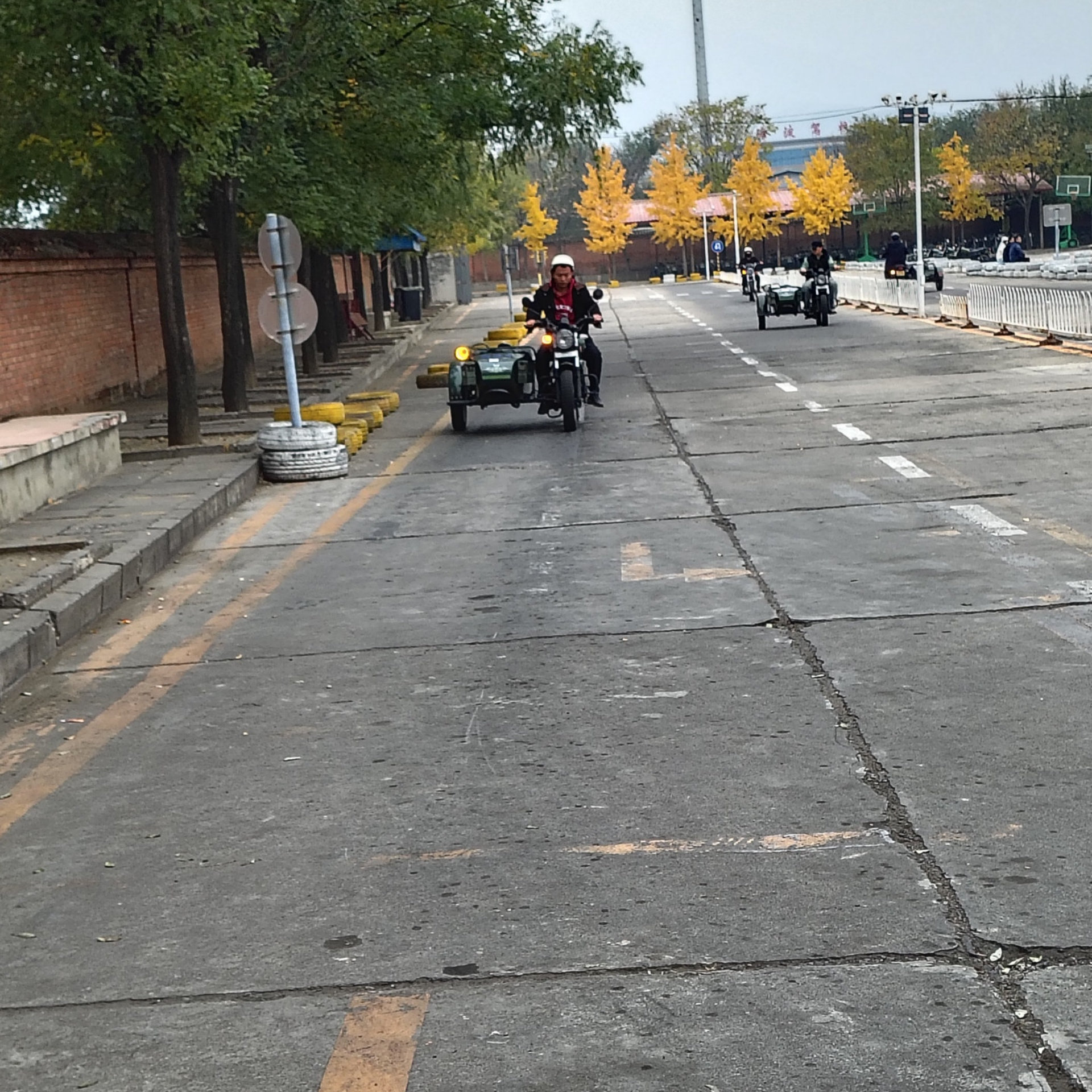 三轮摩托D照通常班训练场景