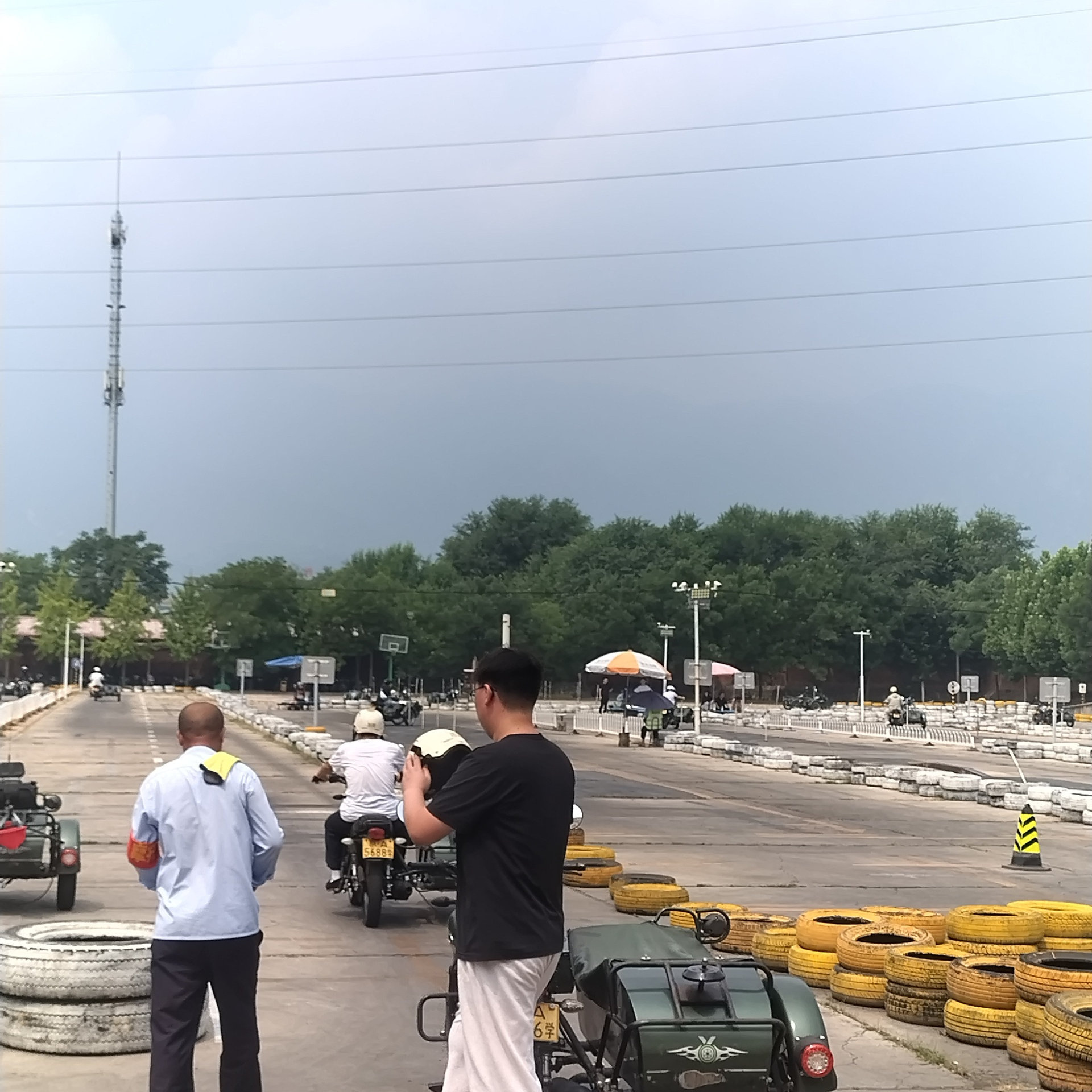 三轮摩托D照通常班训练场景