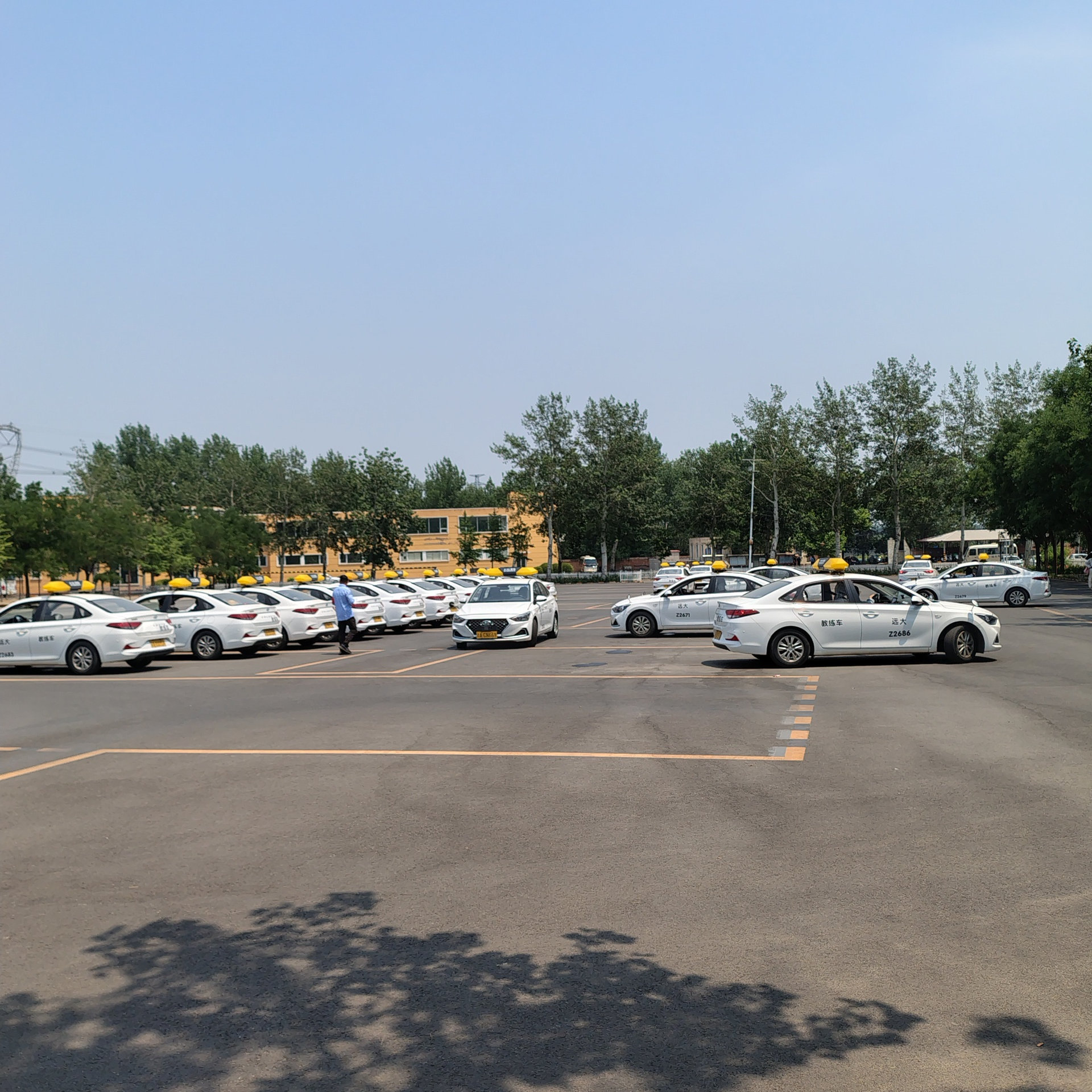 C2暑假学生团报班训练场景