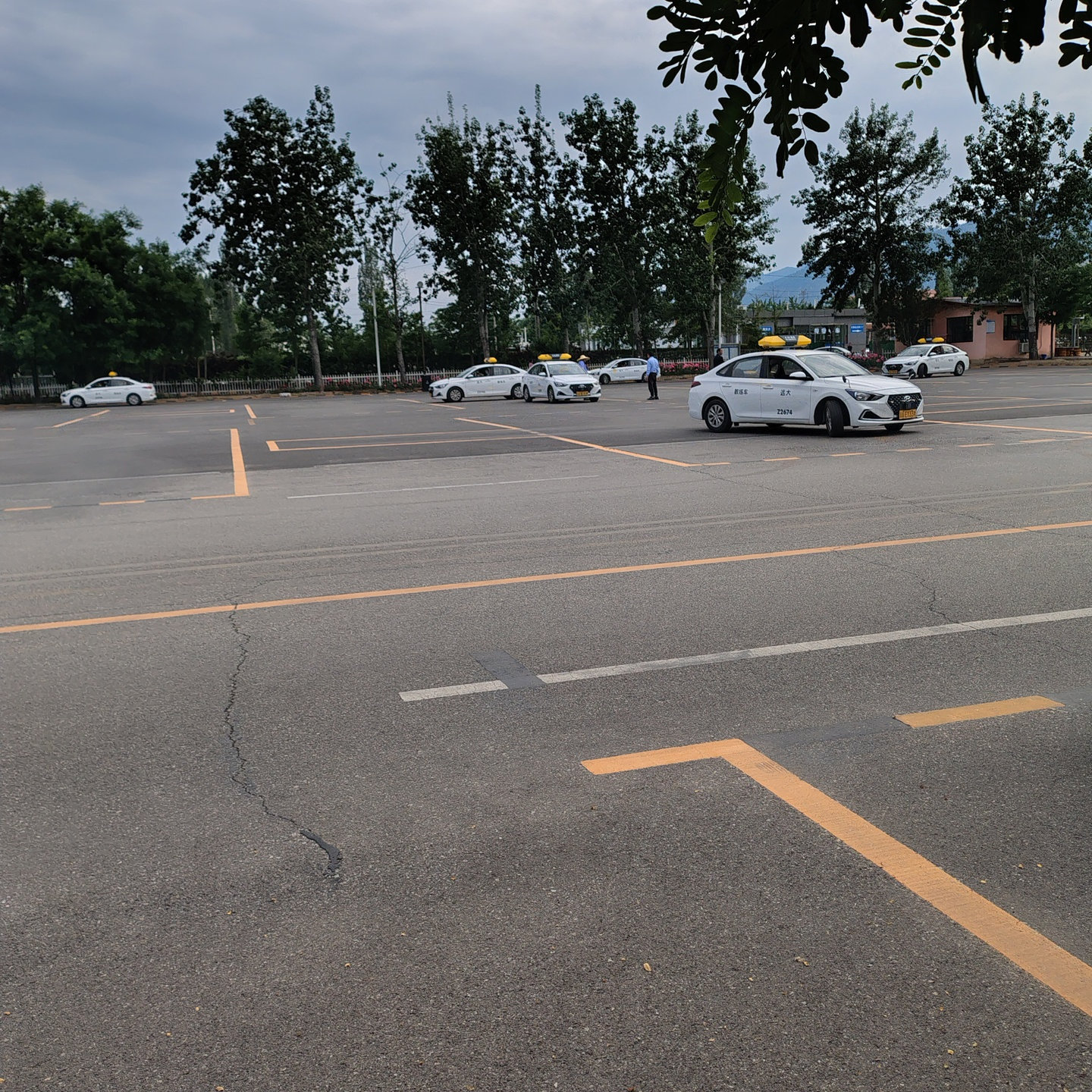 远大驾校汽车训练场景